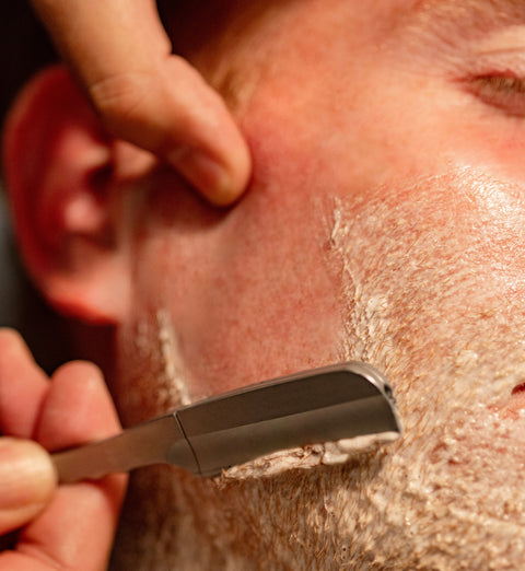 HOT TOWEL SHAVE EXPERIENCE THE TIMELESS ART OF A HOT TOWEL SHAVE, PROVIDING YOU WITH THE CLOSEST AND MOST LUXURIOUS SHAVE IMAGINABLE.