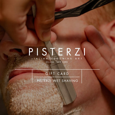 GIFT CARD - PISTERZI WET SHAVING - RASATURA PISTERZI
