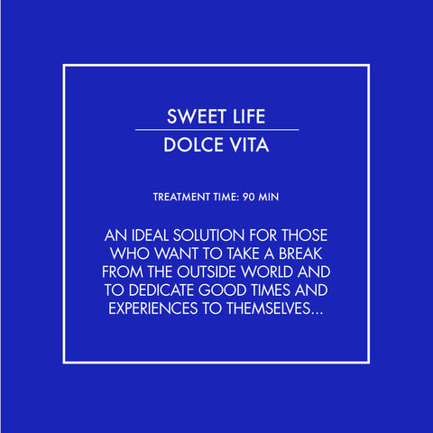 An ideal solution for those who want to take a break from the outside world and to dedicate good times and special experiences to themselves.