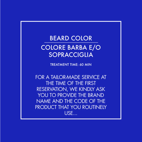 pisterzi hair and beard color